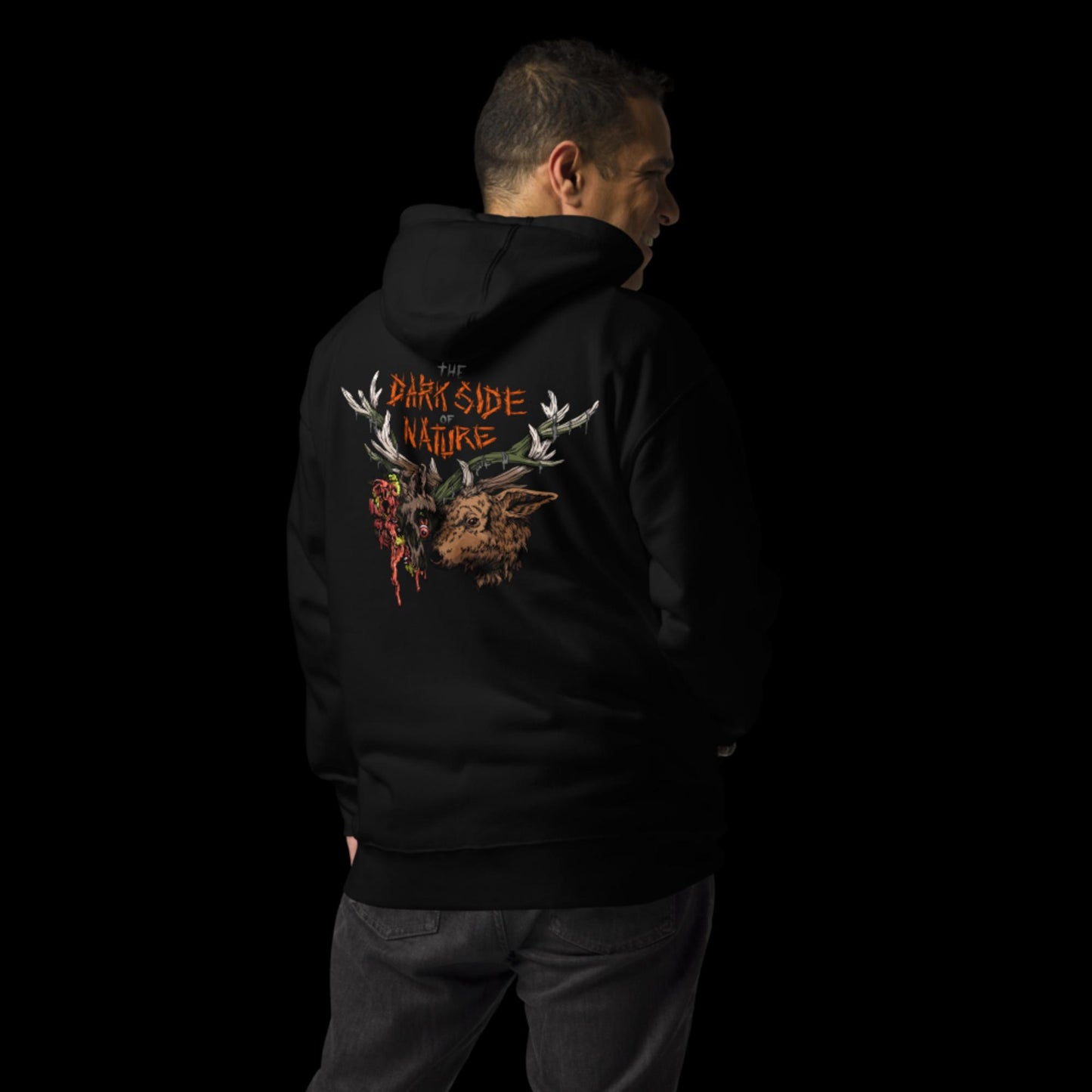 Staring Death in the Face Hoodie